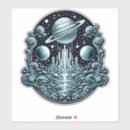 Search for outer space exploration stickers Planet