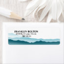 Search for scenery return address labels Minimalist