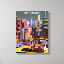 Search for cable car canvas prints California