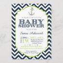 Search for chevron baby shower invitations Blue