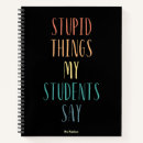 Search for funny teacher notebooks Colourful