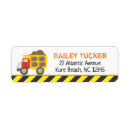 Search for dump truck return address labels Cute
