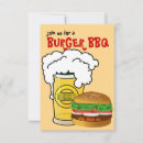 Search for burgers and beer invitations Summer