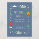 Search for adventure baby boy shower invitations Mountains
