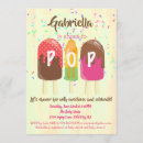 Search for shes about to pop baby shower invitations Popsicle