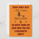 Search for sayings halloween invitations Witch