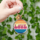 Search for sunset love key rings Retro