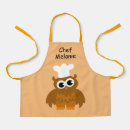 Search for cute owl aprons Cartoon