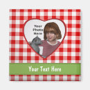 Search for gingham magnets Red and white