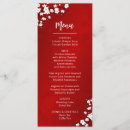 Search for cherry blossom menus Red