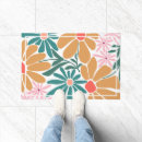 Search for mid century modern doormats Pink