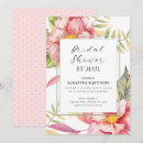 Search for by mail bridal shower invitations Calligraphy
