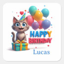 Search for big cats stickers Birthday