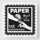 Search for 1st anniversary clocks Paper