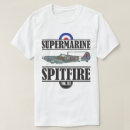 Search for spitfire airplane tshirts War