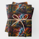 Search for steam train wrapping paper Birthday