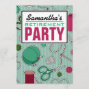 Search for sew invitations Retirement