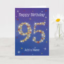 Search for for 95th birthday cards Ninety five