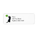 Search for shamrock return address labels Leaf