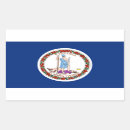 Search for virginia state flag stickers America