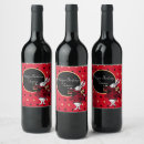 Search for red wine labels Black