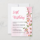 Search for japanese sakura birthday invitations Cute