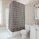 Search for red tartan shower curtains Black