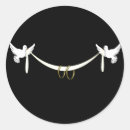 Search for band wedding stickers White