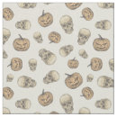 Search for halloween skull fabric Jack o lantern