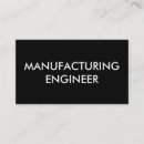 Search for manufacturing business cards Engineer