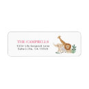 Search for jungle return address labels Wild one birthday
