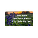 Search for bluebonnet return address labels Texas