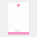 Search for valentine post it notes Heart