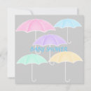 Search for blue umbrella invitations Expecting