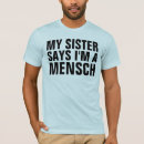 Search for mensch tshirts Funny