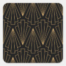 Search for black geometric pattern stickers Vintage