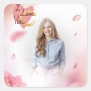 Search for valentine rose stickers I love you