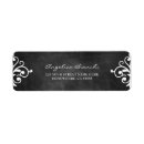 Search for swirl return address labels Elegant