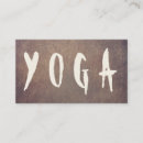 Search for mediation business cards Yoga instructor