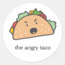 Search for taco humor stickers Mexican