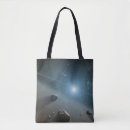 Search for asteroids bags Concept