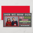 Search for ugly sweater photo christmas cards Funny