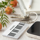 Search for piano keyboard key rings Black and white
