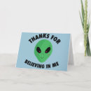 Search for alien thank you cards Extraterrestrial