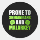 Search for malarkey stickers Shamrock