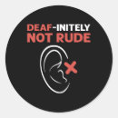 Search for deaf stickers Language