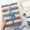 Search for brown stripes wrapping paper Elegant