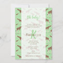 Search for giraffe pattern invitations Jungle