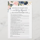 Search for nursery rhyme game baby shower invitations Floral
