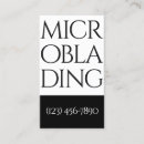 Search for permanent makeup business cards Eyebrows